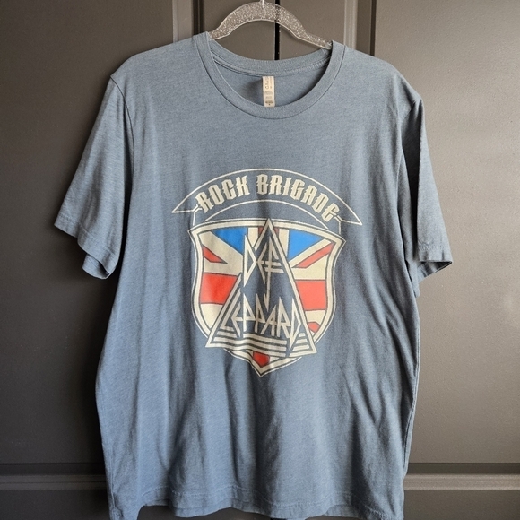 Bella Canvas Tops - Def Leppard Stadium Tour Band T-shirt‎ Sz XL